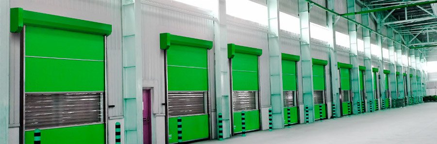 yeşil renkli sarmal kapılar